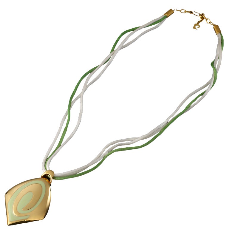 PIERRE CARDIN Pendant Necklace For Sale