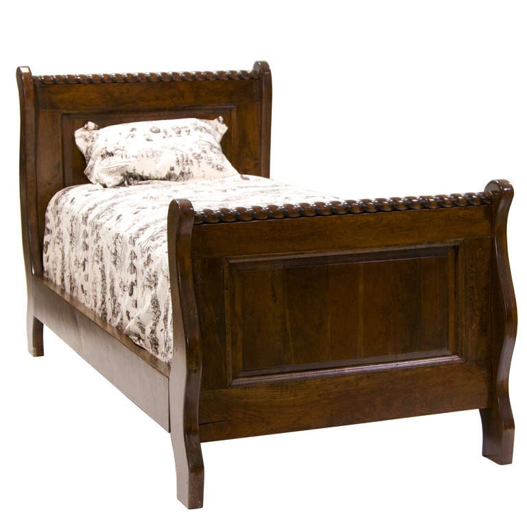 cherry wood bed bench