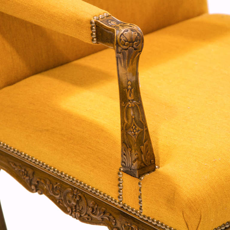 Régence 19th Century Pair of Regence Style Armchairs