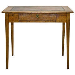 19th Century Country French Elm Writing Table