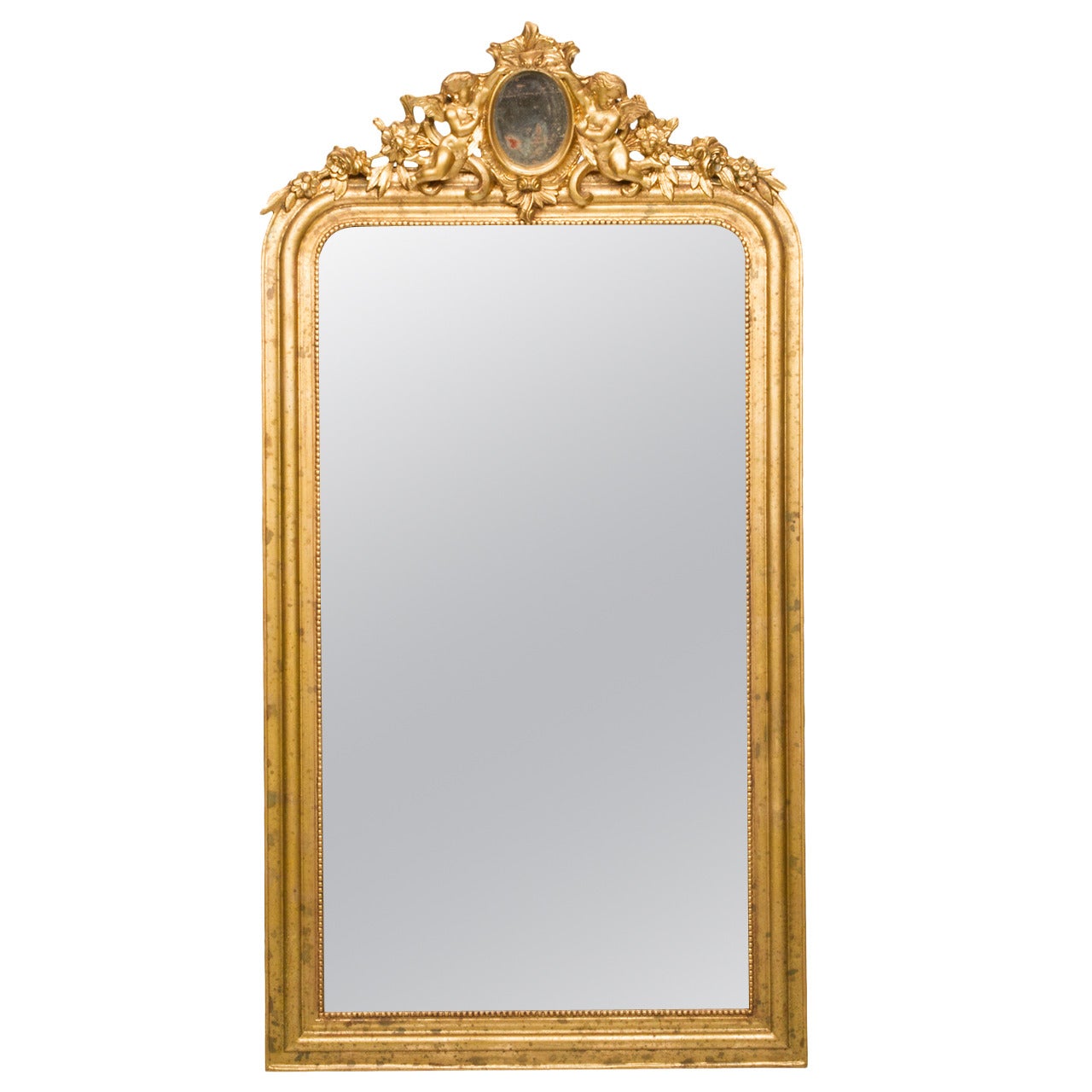 Louis Philippe Style Antique Mirror