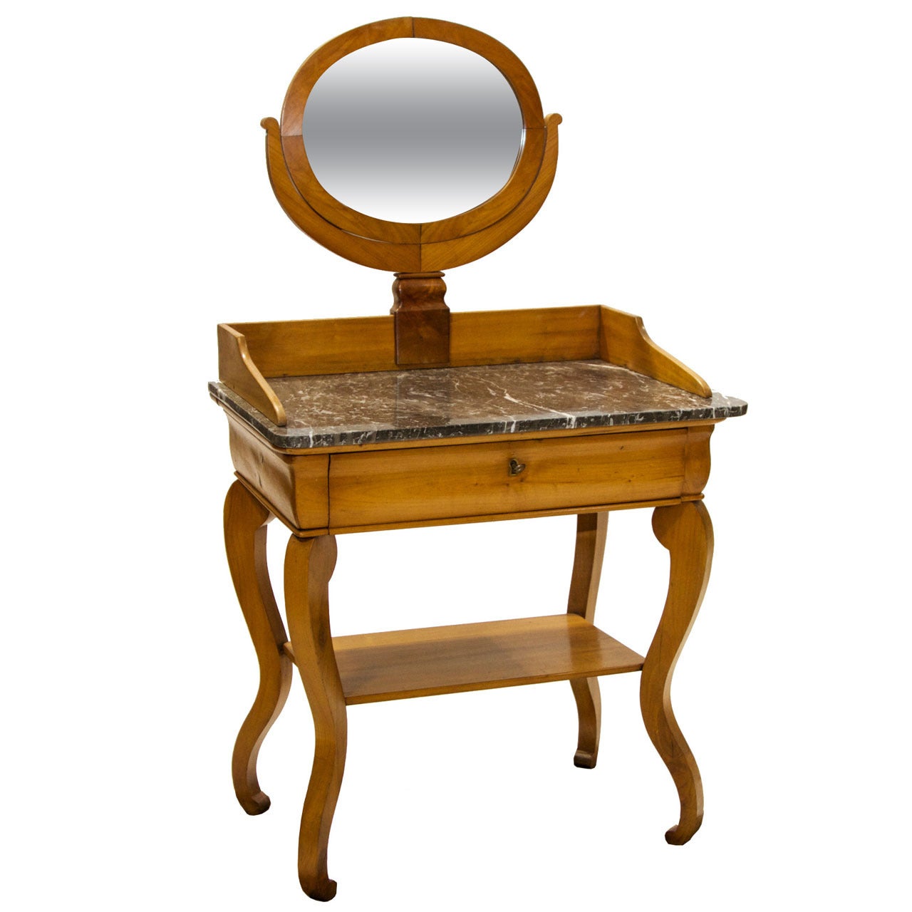 19th Century Louis Philippe Fruitwood Dressing Table