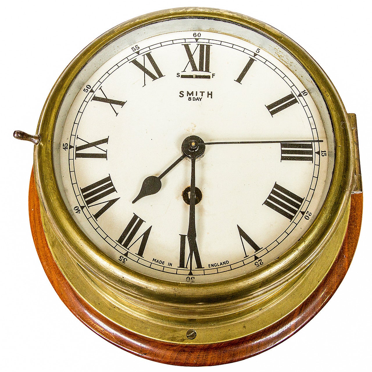 1930s "Smith" Eight-Day Ships Clock