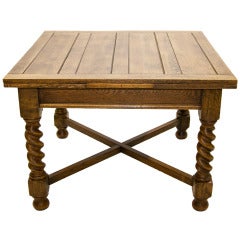 Antique 19th Century English Draw End Pub Table