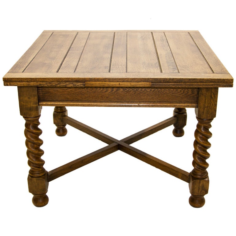 19th Century English Draw End Pub Table at 1stDibs