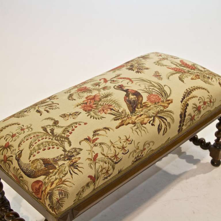 19th Century Louis XIV Style Bench In Good Condition In Hixson, TN