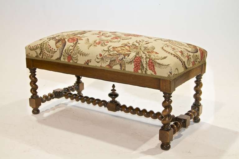 19th Century Louis XIV Style Bench 1