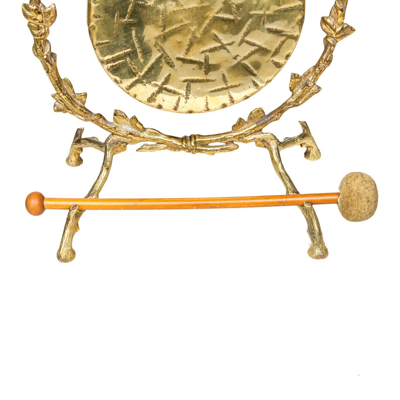 Edwardian 19th Century Burmese Bronze Table Gong