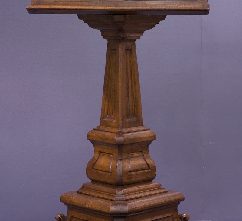French Renaissance Pulpit Revolving Bookstand 2
