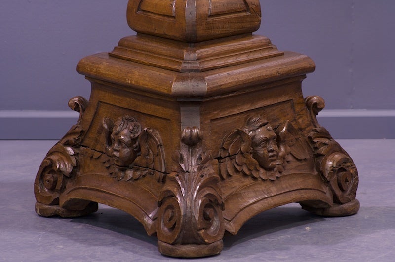 French Renaissance Pulpit Revolving Bookstand 4
