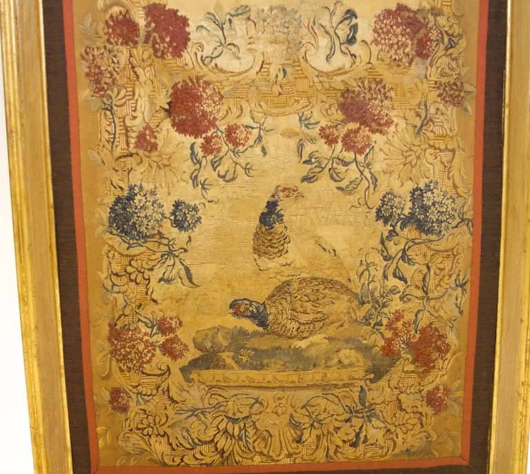 18th Century Framed Flemish Tapestry 1