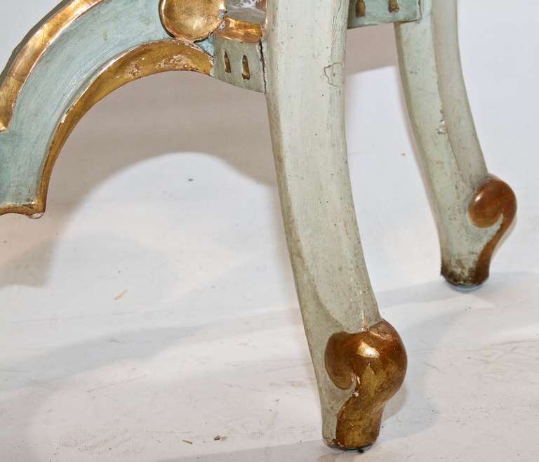 Early 19th Century Painted and Gilded Console 2