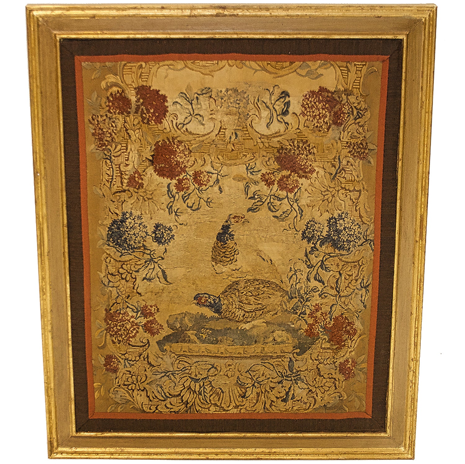 18th Century Framed Flemish Tapestry