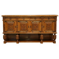 Antique French Renaissance Enfilade