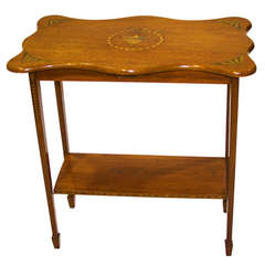 A Nice Shaped Sheraton Style Side Table