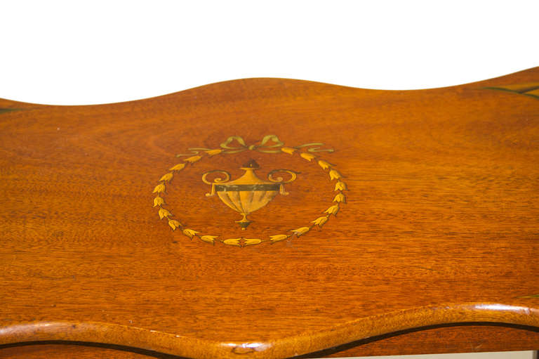 A Nice Shaped Sheraton Style Side Table