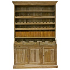 Unique French Vaisselier with Wine Rack 11