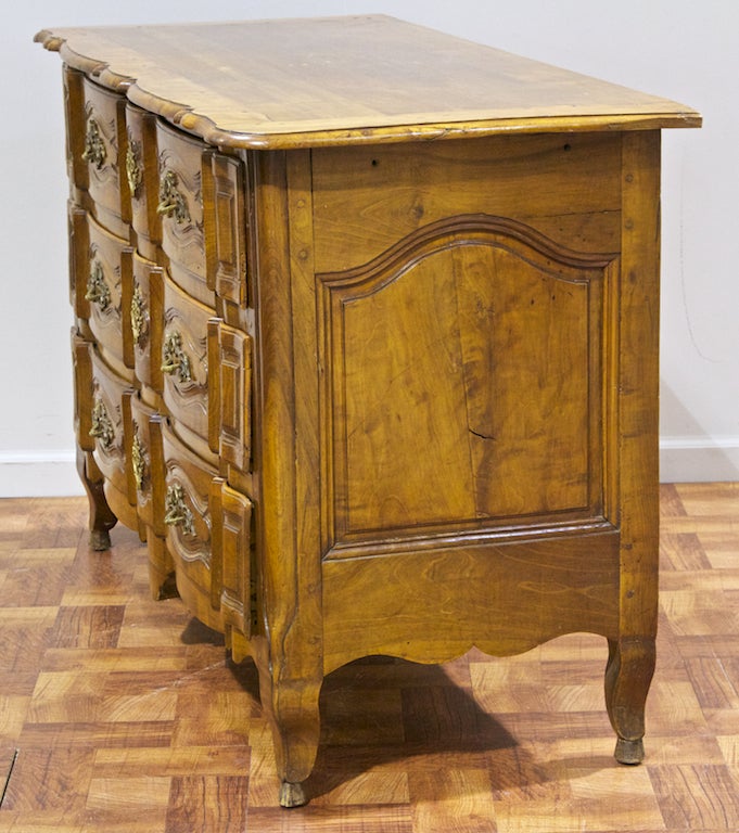18th Century Cherry Wood Commode From The Bretagne Region