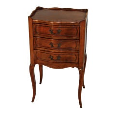 French Provincial Cherrywood Side Table
