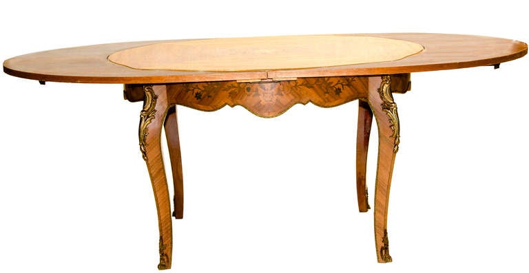 Louis XV Marquetry Center Table 3