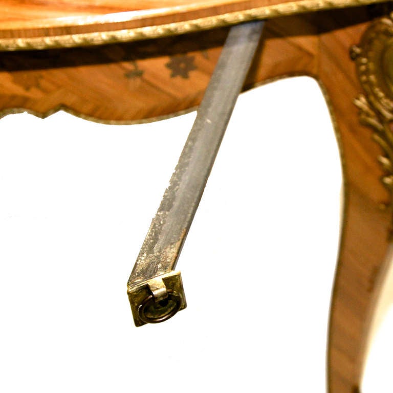 Louis XV Marquetry Center Table 1