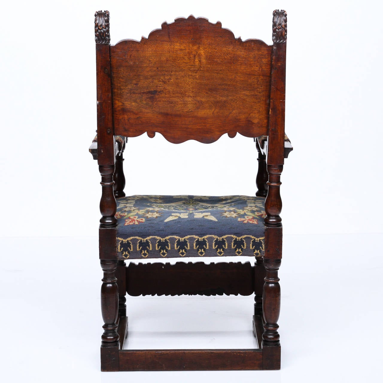 Early 19th Century French Armchair with the Mistral Wind Mask 1