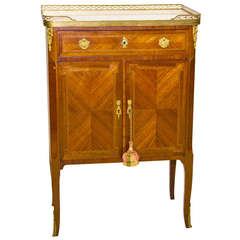Antique 19th Century Louis XVI Style Music Sheet Cabinet