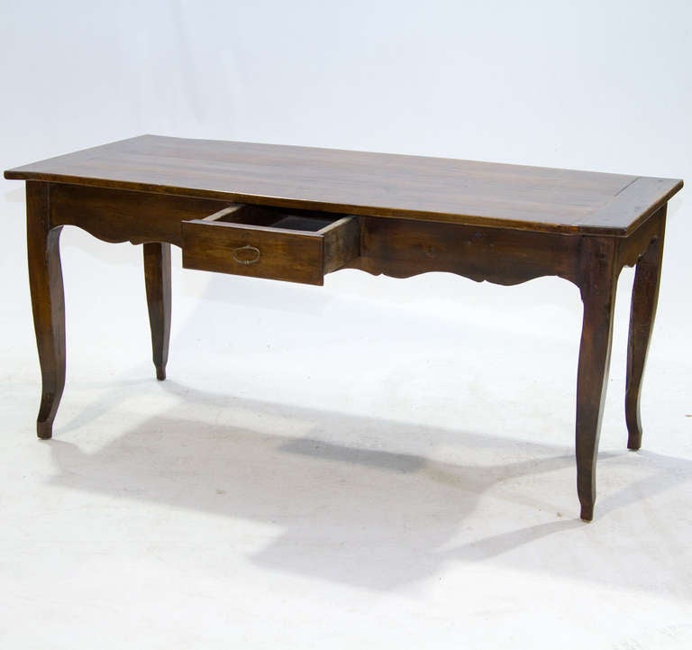 Country 18th Century Provincial Cherrywood Farm Table