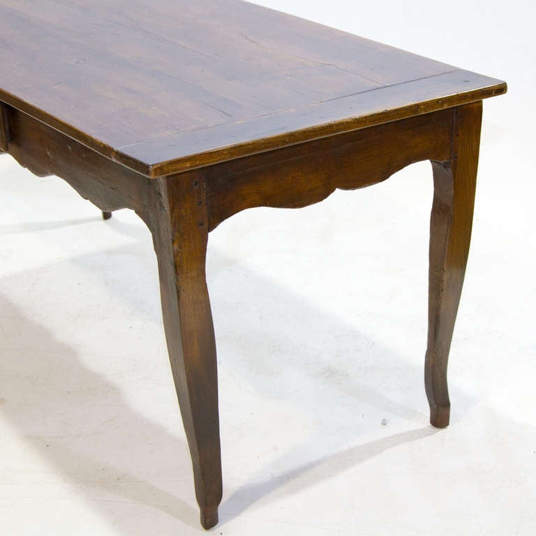 18th Century and Earlier 18th Century Provincial Cherrywood Farm Table