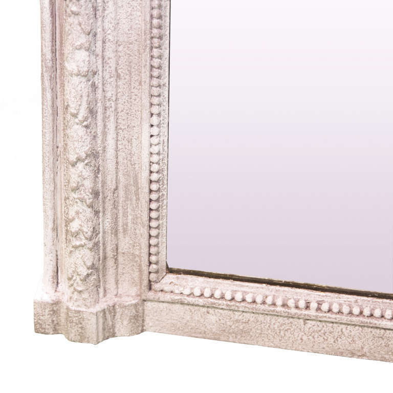 19th Century French Painted Wall Mirror 4