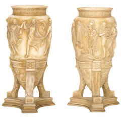Pair of Italian Neoclassical Urns 2