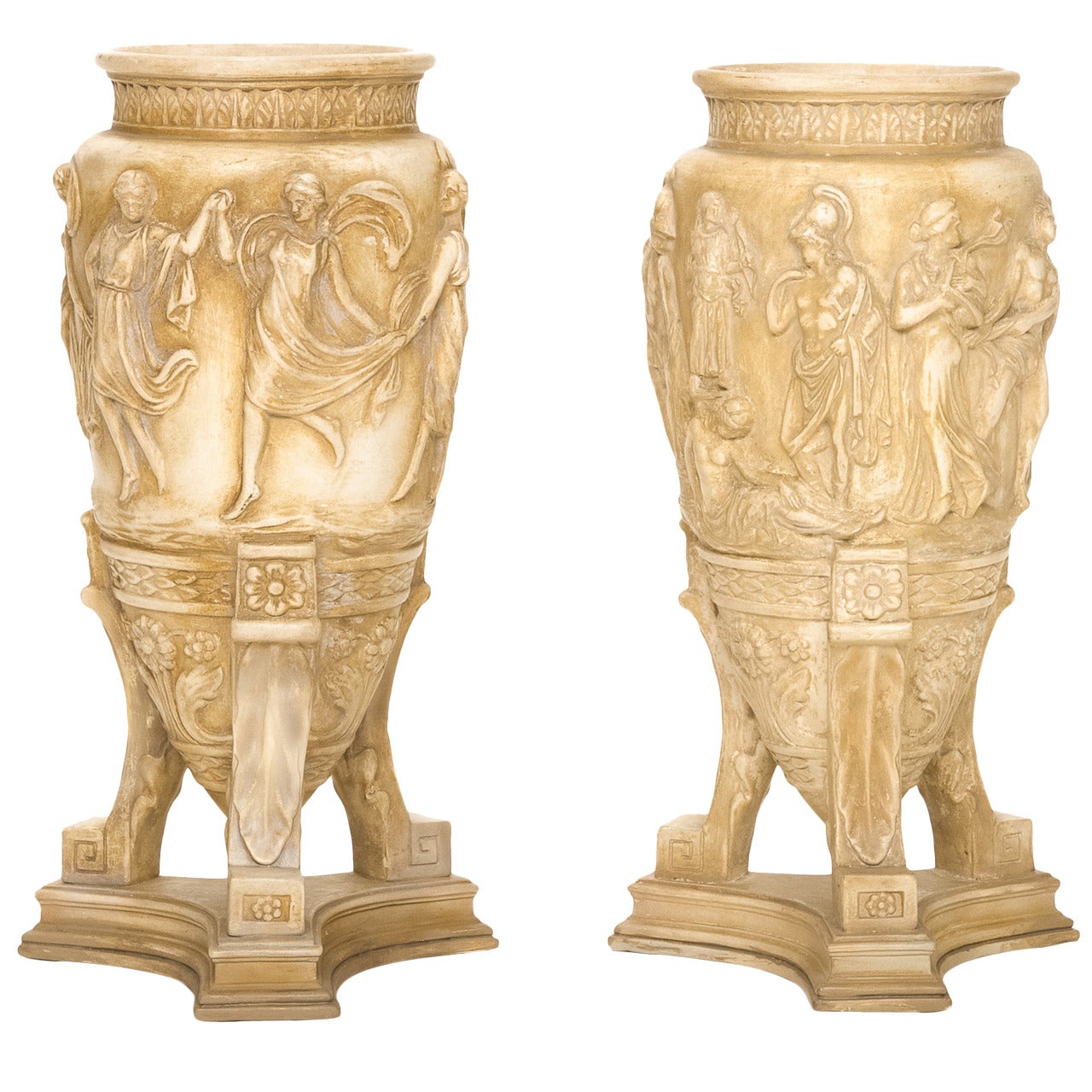 Pair of Italian Neoclassical Urns