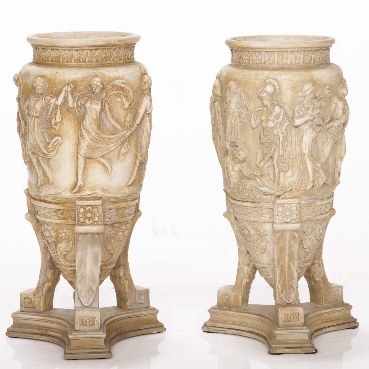 Pair of Italian Neoclassical Urns 4
