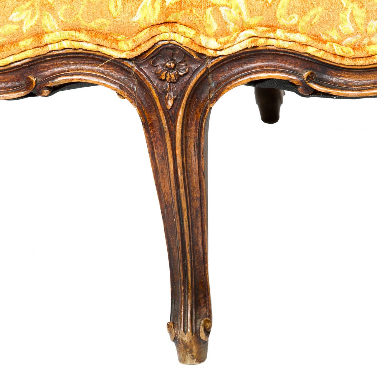 19th Century Louis XV Chaise Longue