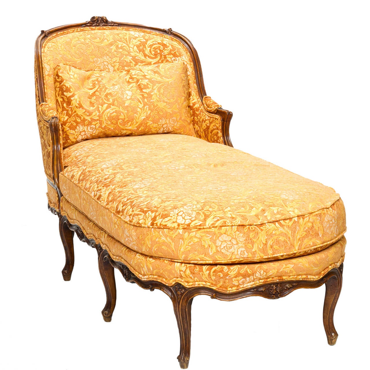 French 19th Century Louis XV Chaise Longue