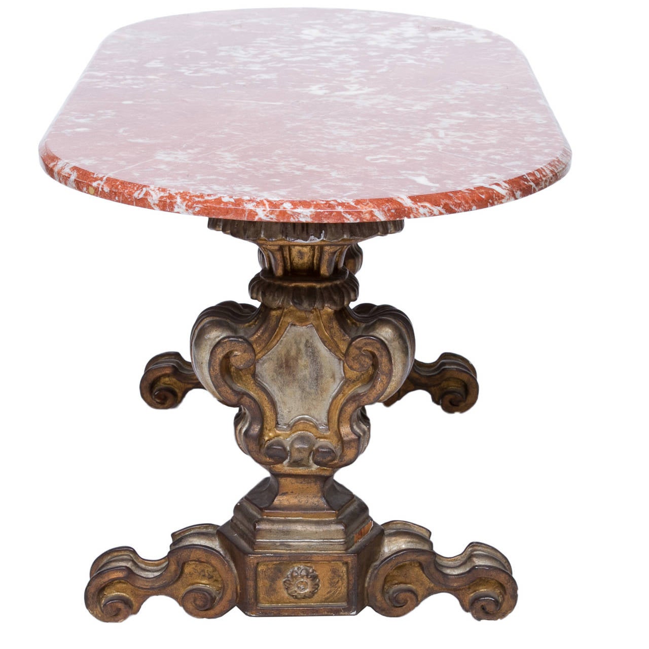 Baroque Florentine Polychrome Vintage Coffee Table