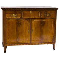 Antique Early 19th Century Louis XVI Serving Commode or Lift Top
