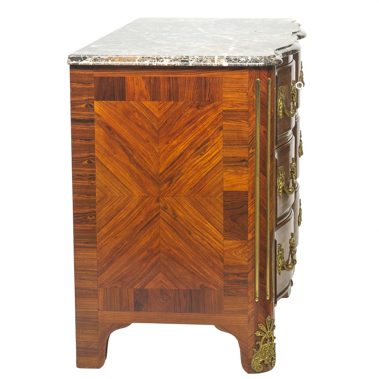 Late 19th Century Regencé Marble-Top Commode 2