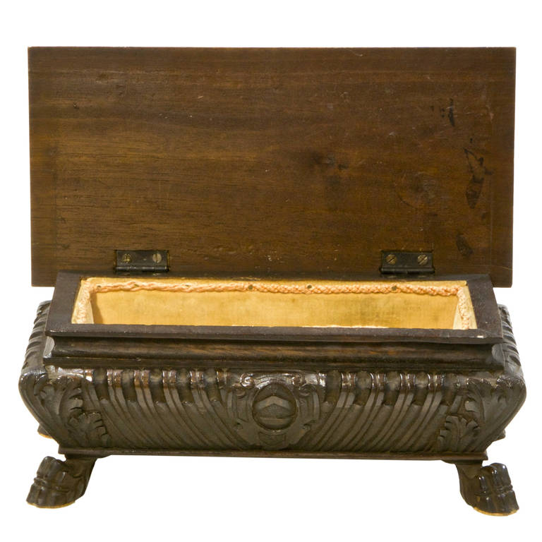 Renaissance 19th Century Cassone Keep Sake Box