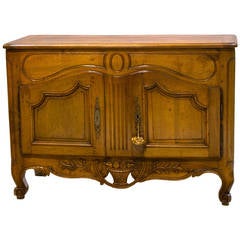Early 19th Century Walnut Buffet from Provence