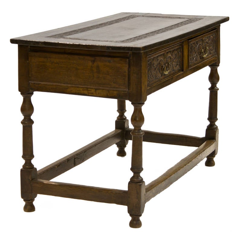 Jacobean 19th Century English Oak Table