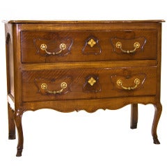 18th Century French Provincial Walnut Commode