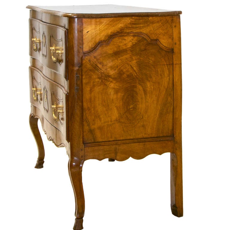 Country 18th Century French Provincial Walnut Commode