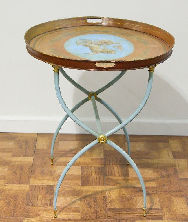 A Neo-Classical Italian Tole Table
