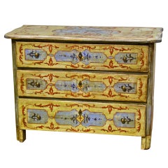 A Nicely Painted Austrian Chest