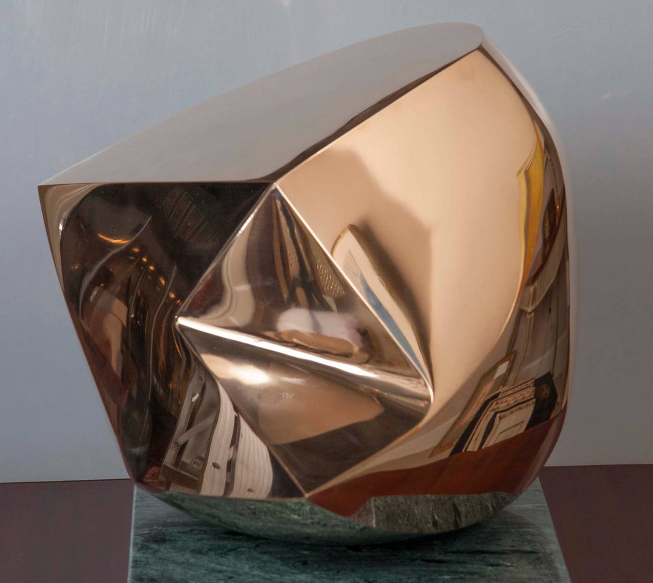 Abstrakte Bronzeskulptur „La Petite Sphere“ von Emile Gilioli im Angebot 2