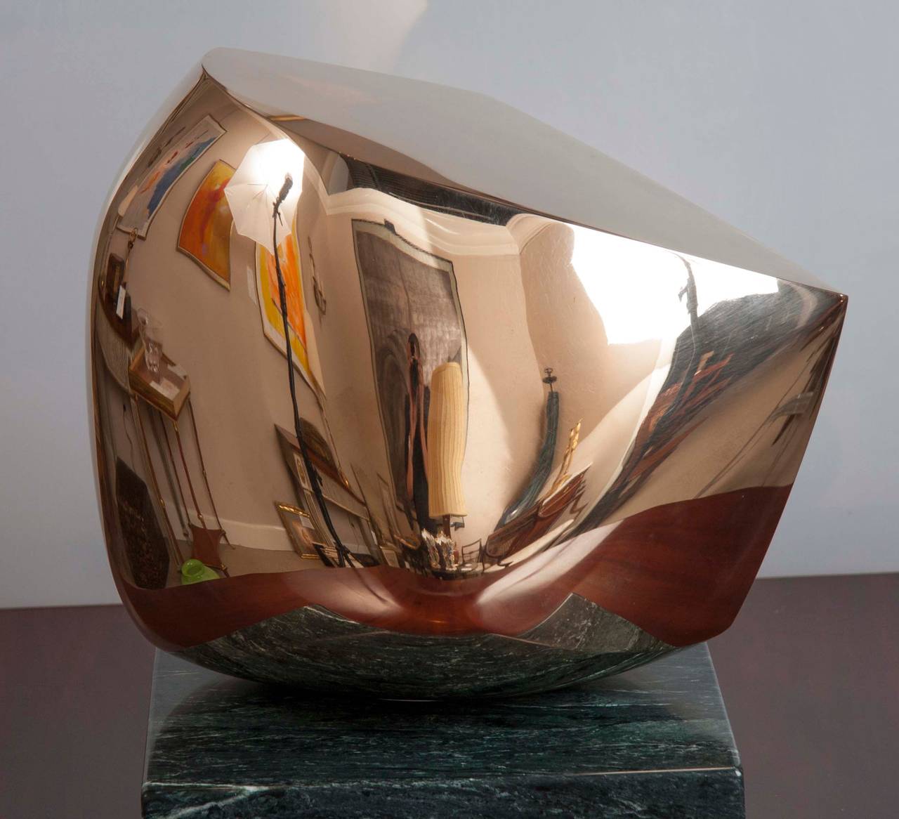 Abstrakte Bronzeskulptur „La Petite Sphere“ von Emile Gilioli im Angebot 3