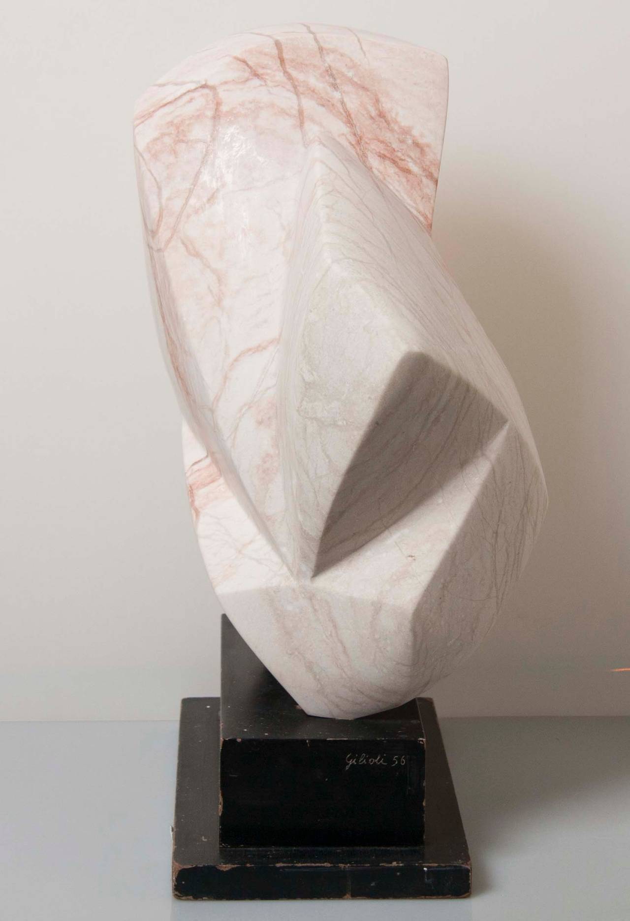 Français Sculpture abstraite en marbre d'Emile Gilioli en vente