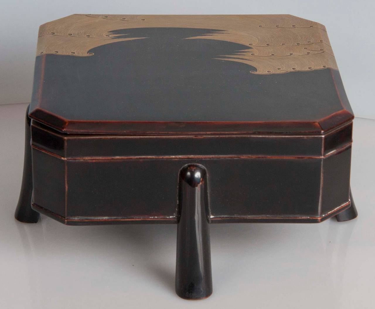 Japanese Meiji Lacquer Box 3