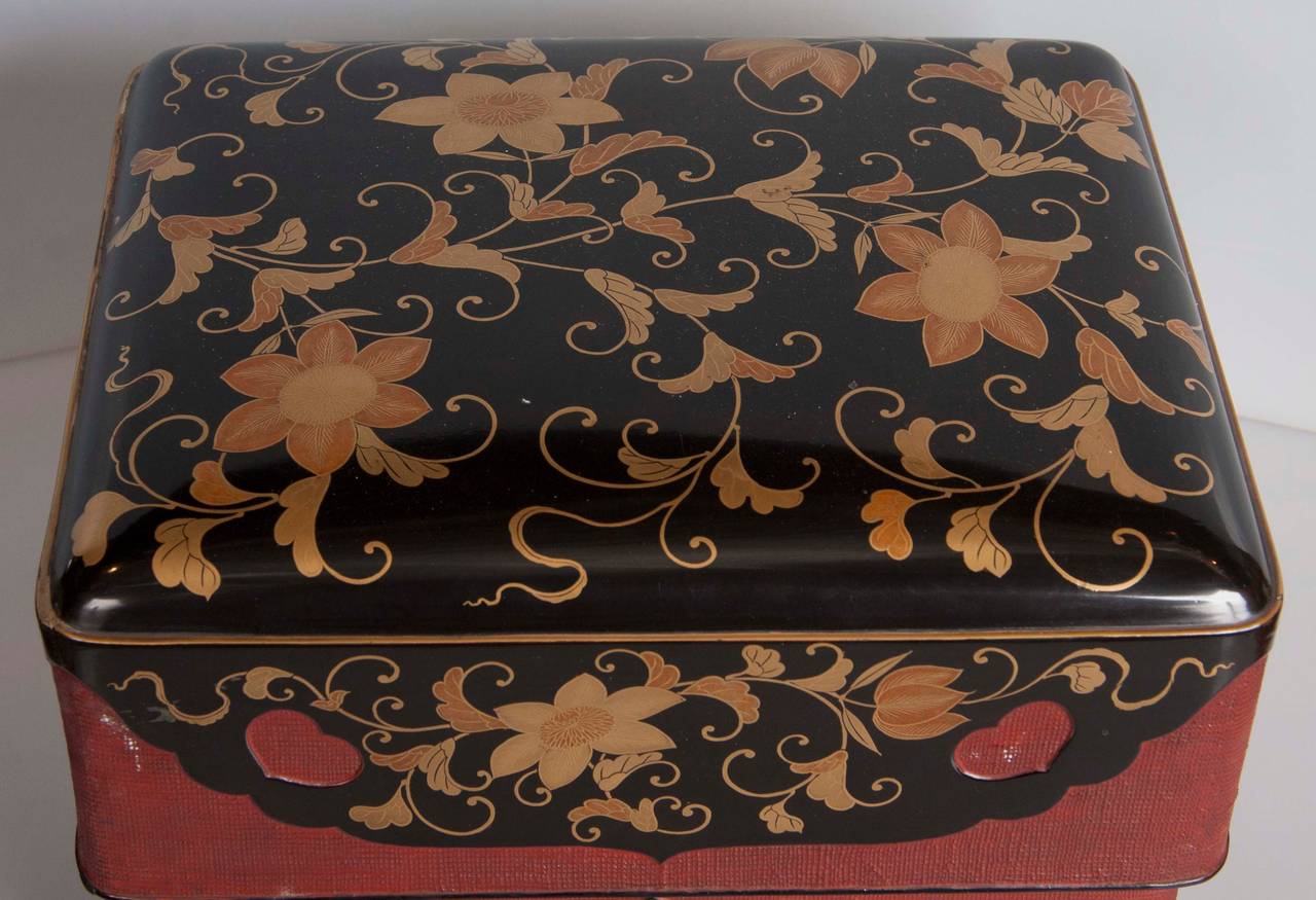 japanese lacquer boxes for sale